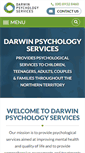 Mobile Screenshot of darwinpsychology.com.au